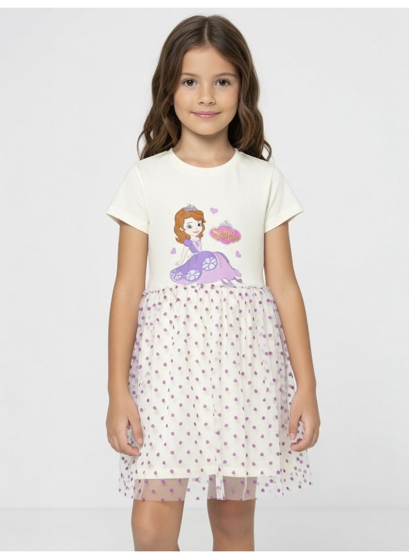 Disney Sofia | Tulle Dress | White - Image 3